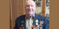 Ветерану из Ефремова Сергею Владимировичу Шуваеву исполнилось 100 лет - ГТРК