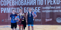 Ветераны и юные борцы на турнире «Победа» в Москве  - Управление физкультуры и спорта