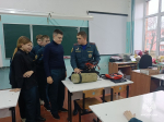 Узловские кадеты профильного класса МЧС России узнали о службе газодымозащитников