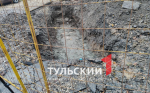 В Туле из-за неоконченного ремонта системы отопления разрушается дом