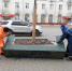 На проспекте Ленина устанавливают защитные короба для модулей с зелеными насаждениями - ГТРК