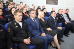 Алексей Эрк поздравил участковых уполномоченных с праздником