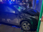 В Киреевском районе пьяный водитель автомобиля Toyota въехал в фасад здания