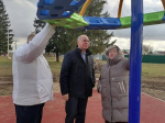 В ДЕРЕВНЕ БОТНЯ ТЕПЕРЬ ЕСТЬ СПОРТПЛОЩАДКА
