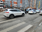 В Туле автоледи сбила юного велосипедиста на пешеходном переходе