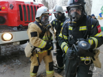 Дубенские огнеборцы провели тренировку на объекте с круглосуточным пребыванием людей