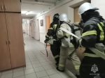 Дубенские огнеборцы провели тренировку на объекте с круглосуточным пребыванием людей