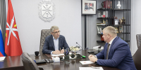 Дмитрий Миляев поблагодарил тульские профсоюзы за поддержку бойцов СВО - ТК Первый Тульский