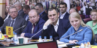 Сергей Гребенщиков принял участие в заседание Президиума Центрального совета Партии - Справедливая Россия