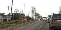 В Туле обгон в запрещенном месте едва не привел к лобовому ДТП - Myslo.Ru