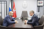 Губернаторы Тульского и Самарского регионов сегодня встретились в Туле