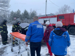 В Богородицке прошли учения по ликвидации последствий ДТП