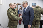 Тульским военнослужащим вручили новую региональную награду «Доблесть и Слава»