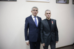 В Плавске двум бойцам СВО вручили медаль «Доблесть и слава»
