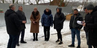 В поселке Косая Гора в рамках программы «Наш город» благоустроили придомовую территорию - Единая Россия