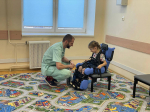 Маленьких туляков будут ставить на ноги с помощью экзоскелета
