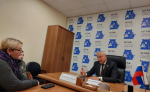 Депутат Тульской облдумы Сергей Балтабаев провел прием граждан