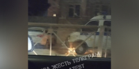 «Газель» полиции загорелась на улице Староникитской в Туле - ИА Тульская служба новостей