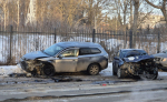 Известны подробности жесткой аварии на улице Тимирязева в Туле
