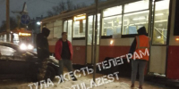 В центре Тулы из-за ДТП встали трамваи - ИА Тульская служба новостей
