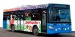 Новогодний автобус «Дедморобус» выходит на улицы Тулы