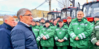 Дмитрий Миляев оценил новую спецтехнику - ГТРК