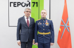 Дмитрий Миляев – военнослужащим: «На ваших примерах мы будем воспитывать подрастающее поколение»