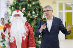 Дмитрий Миляев приехал в киреевскую школу, в которой учился