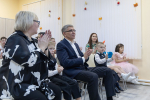 Дмитрий Миляев поздравил с Новым годом детей из социально-реабилитационного центра