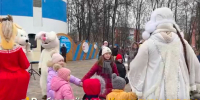 В обновлённом Кировском сквере состоялся новогодний праздник - ИА Тульская служба новостей