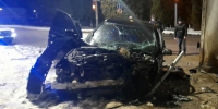 В жесткой аварии в центре Щекина Тульской области пострадали три человека - Комсомольская Правда
