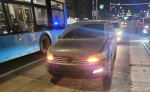 В Туле автоледи не справилась с управлением и врезалась в попутную иномарку
