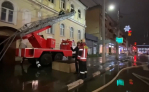 Тушение пожара в военном госпитале на Советской к утру почти завершено