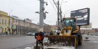 Тульские коммунальщики продолжают убирать город от снега и мусора - Комсомольская Правда