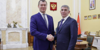 Губернатор Миляев обсудил с министром Дегтяревым развитие спорта в Тульской области - Tula.Sm.News