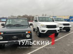Тульским военнослужащим в зоне СВО доставили партию техники