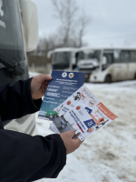 Сотрудники Суворовской Госавтоинспекции Тульской областипровели профилактическую беседу с водителями, осуществляющими перевозку пассажиров