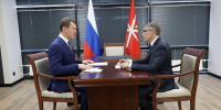 Дмитрий Миляев провел рабочую встречу с министром спорта РФ - ИА Тульская служба новостей