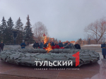 Дмитрий Миляев возложил цветы к Вечному огню в Челябинске