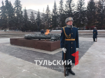 Дмитрий Миляев возложил цветы к Вечному огню в Челябинске