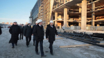 В Челябинске тулякам показали стройплощадку спорткомплекса «РМК-Арена»