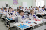 Дмитрий Миляев посетил отремонтированную школу в историческом здании в центре Тулы