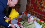 Сергей Балтабаев передал медали в честь 80-летия Победы ефремовским ветеранам