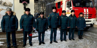 Узловские огнеборцы почтили память погибших защитников Отечества и спасателя Андрея Осадчего - МЧС