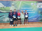 Тульские спортсмены на пьедестале этапа первенства России по бадминтону в Екатеринбурге