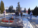 В Ефремове почтили память героев на митинге ко Дню защитника Отечества