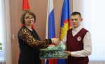 В Белевском районе прошла встреча с наследниками защитников родины
