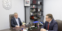 Дмитрий Миляев провел рабочую встречу с руководителем УФАС по Тульской области - Правительство области