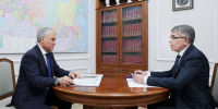 Дмитрий Миляев предложил Вячеславу Володину провести в Тульской области выездное заседание Совета Госдумы - ИА Тульская служба новостей