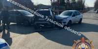 В Туле водитель «Лады» пострадал в тройном ДТП - ИА Тульская пресса.Ru
